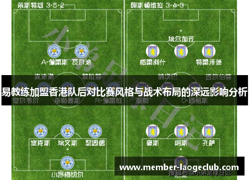 易教练加盟香港队后对比赛风格与战术布局的深远影响分析 易教练加盟香港队后对比赛风格与战术布局的深远影响分析
