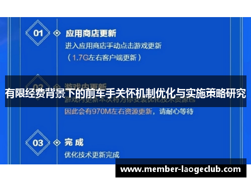 有限经费背景下的前车手关怀机制优化与实施策略研究 有限经费背景下的前车手关怀机制优化与实施策略研究